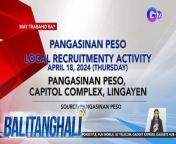 Para sa mga taga-Pangasinan na nagtatanong kung &#92;