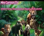 3.37 Adventure of Lion and His Friends #minicartoontv #cartoon #cartoonfun #viral