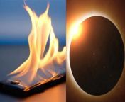 Solar Eclipse Warning: सूर्य ग्रहण 8 अप्रैल को लगने वाला है। सूर्य ग्रहण में अब एक दिन से भी कम समय बचा है, जिस कारण अमेरिका ने चेतावनी दी है। नासा ने स्मार्टफोन से फोटो खींचने को लेकर वॉर्निंग दी है। आइए जानें नासा ने इसे लेकर क्या कहा है? &#60;br/&#62; &#60;br/&#62;Solar Eclipse Warning: Solar eclipse is going to occur on 8th April. There is less than a day left for the solar eclipse, due to which America has issued a warning. NASA has given a warning regarding taking photos with smartphones. Let us know what NASA has said about this? &#60;br/&#62; &#60;br/&#62;#SuryaGrahan2024 #NASA &#60;br/&#62;&#60;br/&#62;~PR.115~ED.118~