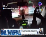 Nag-issue ang LTO ng show cause order laban sa isang kolorum na van sa Pasay.&#60;br/&#62;&#60;br/&#62;&#60;br/&#62;&#60;br/&#62;&#60;br/&#62;Balitanghali is the daily noontime newscast of GTV anchored by Raffy Tima and Connie Sison. It airs Mondays to Fridays at 10:30 AM (PHL Time). For more videos from Balitanghali, visit http://www.gmanews.tv/balitanghali.&#60;br/&#62;&#60;br/&#62;#GMAIntegratedNews #KapusoStream&#60;br/&#62;&#60;br/&#62;Breaking news and stories from the Philippines and abroad:&#60;br/&#62;GMA Integrated News Portal: http://www.gmanews.tv&#60;br/&#62;Facebook: http://www.facebook.com/gmanews&#60;br/&#62;TikTok: https://www.tiktok.com/@gmanews&#60;br/&#62;Twitter: http://www.twitter.com/gmanews&#60;br/&#62;Instagram: http://www.instagram.com/gmanews&#60;br/&#62;&#60;br/&#62;GMA Network Kapuso programs on GMA Pinoy TV: https://gmapinoytv.com/subscribe