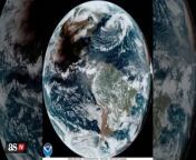 Watch: This is what the total solar eclipse looked like from space from look desk entry as
