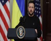 Zelensky Says Ukraine ‘Will Lose the War’ , if US Doesn’t Approve More Aid.&#60;br/&#62;The president of Ukraine made the remarks on April 7 during a video meeting with UNITED24, a Ukrainian fundraising group, CNN reports. .&#60;br/&#62;It’s important to specifically &#60;br/&#62;address the Congress: if the &#60;br/&#62;Congress doesn’t help Ukraine, &#60;br/&#62;Ukraine will lose the war, Volodymyr Zelensky, president of Ukraine, &#60;br/&#62;via video meeting with UNITED24.&#60;br/&#62;If Ukraine loses this war, other &#60;br/&#62;countries will be attacked. This is a fact, Volodymyr Zelensky, president of Ukraine, &#60;br/&#62;via video meeting with UNITED24.&#60;br/&#62;Zelensky&#39;s statement comes as &#60;br/&#62;Congress has failed to pass an aid package for the war-torn nation in months, CNN reports. .&#60;br/&#62;A &#36;95.3 billion foreign aid bill, &#60;br/&#62;which contained aid for both Ukraine and Israel, was passed by the Senate in February.&#60;br/&#62;but House Speaker Mike Johnson &#60;br/&#62;has not yet held a vote on it.&#60;br/&#62;According to Franz-Stefan Gady of the International Institute for Strategic Studies.&#60;br/&#62;Ukraine has entered a &#60;br/&#62;&#92;