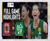 UAAP Game Highlights: La Salle shakes off UP sans injured Angel Canino from penthouse play off