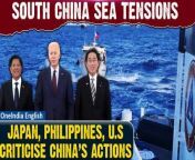 The heads of state from Japan, the Philippines, and the United States have jointly expressed &#92;
