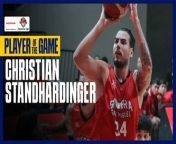 PBA Player of the Game Highlights: Christian Standhardinger carries Ginebra against Blackwater from lift and carry
