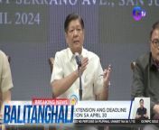 Wala na raw extension ang deadline ng PUV consolidation, ayon kay PBBM.&#60;br/&#62;&#60;br/&#62;&#60;br/&#62;Balitanghali is the daily noontime newscast of GTV anchored by Raffy Tima and Connie Sison. It airs Mondays to Fridays at 10:30 AM (PHL Time). For more videos from Balitanghali, visit http://www.gmanews.tv/balitanghali.&#60;br/&#62;&#60;br/&#62;#GMAIntegratedNews #KapusoStream&#60;br/&#62;&#60;br/&#62;Breaking news and stories from the Philippines and abroad:&#60;br/&#62;GMA Integrated News Portal: http://www.gmanews.tv&#60;br/&#62;Facebook: http://www.facebook.com/gmanews&#60;br/&#62;TikTok: https://www.tiktok.com/@gmanews&#60;br/&#62;Twitter: http://www.twitter.com/gmanews&#60;br/&#62;Instagram: http://www.instagram.com/gmanews&#60;br/&#62;&#60;br/&#62;GMA Network Kapuso programs on GMA Pinoy TV: https://gmapinoytv.com/subscribe