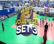 Watch the third set of Arellano vs. Letran, NCAA Women&#39;s Volleyball held on April 10, 2024.&#60;br/&#62;
