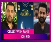 As the country celebrates the festival of Eid al-Fitr on April 11, celebrities from across industries, including, Salman Khan, Suniel Shetty, Shahid Kapoor, Jr NTR, Chiranjeevi Konidela, Anupam Kher and Emraan Hashmi took to their respective social media handles to wish fans on the auspicious occasion. Notably, Salman announced his next project, ‘Sikandar’ while extending greetings to fans.&#60;br/&#62;