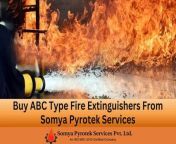 Somya Pyrotek Services, A leading provider of fire safety products, is excited to announce the availability of ABC Type Fire Extinguishers in their extensive range of fire safety devices. Customers can now purchase these high-quality fire extinguishers to safeguard their homes, offices, and commercial spaces effectively.&#60;br/&#62;&#60;br/&#62;Contact us&#60;br/&#62;Visits : https://fireextinguishers.co.in/agni-shield&#60;br/&#62;+91-9811141246&#60;br/&#62;somyapyroteksales@gmail.com&#60;br/&#62;102-A, Jaina Tower -III, A-1&#60;br/&#62;Janak Puri, New Delhi&#60;br/&#62;