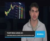Trump Media &amp; Technology Group shares surged 26% on Thursday, following a 15% increase on Wednesday. Despite this recent rally, the company&#39;s stock is still significantly down since its market debut in late March, resulting in billions of dollars in lost value for shareholders, including former President Trump. Small shareholders on Truth Social expressed optimism about the company&#39;s future, believing in the success of free speech and the platform. However, professional investors remain cautious about the outlook for Trump Media, warning that small investors holding onto the stock may become disillusioned.