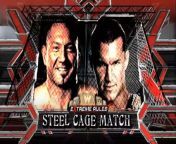 Extreme Rules 2009 - Randy Orton vs Batista (Steel Cage Match, WWE Championship) from giselle batista