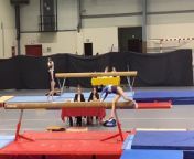 During a gymnastics competition, this young gymnast attempted a backflip on the pommel horse. However, she lost her balance and fell on the mats below.&#60;br/&#62;&#60;br/&#62;?The underlying music rights are not available for license. For use of the video with the track(s) contained therein, please contact the music publisher(s) or relevant rightsholder(s).?