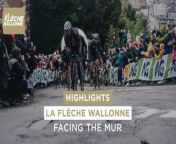 Discover the highlights of the Flèche Wallonne Hommes 2024 ! &#60;br/&#62; &#60;br/&#62;More Information on: &#60;br/&#62; &#60;br/&#62;https://www.la-fleche-wallonne.be/en/ &#60;br/&#62;https://www.facebook.com/FlecheWallonne &#60;br/&#62;https://twitter.com/flechewallonne &#60;br/&#62;https://www.instagram.com/classiquesardennes/ &#60;br/&#62; &#60;br/&#62;© Amaury Sport Organisation - www.aso.fr