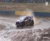 Rallycross France 2024 Lessay Q1 Rytkonen and Peu Big Drift from indian aunty pussy save