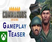 Commandos Origins - Gameplay Teaser from thomas1edward2henry3 origins
