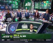 &#60;br/&#62;Jordan Travis&#60;br/&#62; Jordan Travis 2024 NFL Draft Round 5 _ Jets select former FSU star QB Jordan Travis as Aaron Rodgers&#39; successor