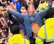 Burnley has vowed to &#39;identify and prosecute&#39; fans involved in tragedy-related chanting and gestures against Manchester United, after condemning footage of a supporter appearing to mock the Munich air disaster.&#60;br/&#62;&#60;br/&#62;Footage was posted on social media following Burnley&#39;s 1-1 draw against Man United on Saturday.&#60;br/&#62;&#60;br/&#62;Clarets supporters celebrated Zeki Amdouni&#39;s equalizer from the penalty spot in the 87th minute at Old Trafford.&#60;br/&#62;&#60;br/&#62;One supporter was seen making airplane gestures with his arms towards Man United fans and appeared to say the word &#39;Munich&#39;.&#60;br/&#62;&#60;br/&#62;The gesture appears to be about the 1958 Munich Air Disaster, in which 23 people died on their way home from a European match, including many members of the Man United team nicknamed the &#39;Busby Babes&#39;. &#60;br/&#62;&#60;br/&#62;Burnley issued a statement on Saturday night condemning the &#39;offensive footage&#39;, with the club vowing to work with Man United and police to identify and prosecute fans involved.&#60;br/&#62;&#60;br/&#62;&#39;We are aware of offensive footage currently circulating on social media from the away end of today’s fixture at Old Trafford,&#39; a Burnley statement read.&#60;br/&#62;&#60;br/&#62;&#39;Tragedy-related gesturing and chanting is completely unacceptable, and Burnley Football Club takes a zero-tolerance approach. &#60;br/&#62;&#60;br/&#62;&#39;We will continue to work with Greater Manchester Police, Lancashire Police and Manchester United to help identify and prosecute the individuals responsible.&#39;&#60;br/&#62;&#60;br/&#62;Two supporters were arrested on suspicion of tragedy chanting during the FA Cup match between Man United and Liverpool at Old Trafford in March.&#60;br/&#62;&#60;br/&#62;Greater Manchester Police confirmed a man was arrested after United fans were heard singing &#39;always the Victims, it&#39;s never your fault&#39;, &#39;The Sun was Right – you&#39;re Murderers&#39;.&#60;br/&#62;&#60;br/&#62;An FA spokesman said: ‘We strongly condemn any offensive, abusive, and discriminatory chants in football stadiums, and we are determined to stamp this behavior out.&#60;br/&#62;&#60;br/&#62;&#39;It is entirely unacceptable and can have a lasting and damaging impact on people and communities within our game. It must stop, and we support any club and their fans who try to eradicate this from the terraces.&#39;&#60;br/&#62;&#60;br/&#62;Three United supporters, meanwhile, were arrested earlier this year following chants relating to Hillsborough when the two sides met at Anfield in December.&#60;br/&#62;&#60;br/&#62;Last month, Mail Sport revealed that three Arsenal supporters part of the Ashburton Army each received a three-year football banning order for tragic chanting relating to the Hillsborough disaster during the Gunners&#39; FA Cup third-round defeat to Liverpool in January&#60;br/&#62;&#60;br/&#62;Football authorities and police have been attempting a major crackdown on tragedy chanting and last June, Premier League teams came together to agree new measures for tackling the rise in tragedy-related chanting at matches.&#60;br/&#62;&#60;br/&#62;Football clubs and officials are backing the crackdown by issuing stadium bans and football banning orders to fans caught tragedy chanting, as well as bypassing CCTV footage over to the police.&#60;br/&#62;&#60;br/&#62;Mail Sport has contacted Greater Manchester Police for a comment.