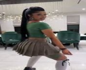 Cardi B came through with a quick dance to their hit record.