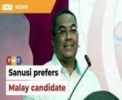 The Perikatan Nasional election director says he will bring this up at the Supreme Council meeting tomorrow.&#60;br/&#62;&#60;br/&#62;&#60;br/&#62;Read More: https://www.freemalaysiatoday.com/category/nation/2024/04/21/malay-candidate-for-kkb-polls-no-matter-what-party-says-sanusi/&#60;br/&#62;&#60;br/&#62;Laporan Lanjut: https://www.freemalaysiatoday.com/category/bahasa/tempatan/2024/04/21/sanusi-tegas-mahu-calon-melayu-tanding-prk-kuala-kubu-baharu/&#60;br/&#62;&#60;br/&#62;Free Malaysia Today is an independent, bi-lingual news portal with a focus on Malaysian current affairs.&#60;br/&#62;&#60;br/&#62;Subscribe to our channel - http://bit.ly/2Qo08ry&#60;br/&#62;------------------------------------------------------------------------------------------------------------------------------------------------------&#60;br/&#62;Check us out at https://www.freemalaysiatoday.com&#60;br/&#62;Follow FMT on Facebook: https://bit.ly/49JJoo5&#60;br/&#62;Follow FMT on Dailymotion: https://bit.ly/2WGITHM&#60;br/&#62;Follow FMT on X: https://bit.ly/48zARSW &#60;br/&#62;Follow FMT on Instagram: https://bit.ly/48Cq76h&#60;br/&#62;Follow FMT on TikTok : https://bit.ly/3uKuQFp&#60;br/&#62;Follow FMT Berita on TikTok: https://bit.ly/48vpnQG &#60;br/&#62;Follow FMT Telegram - https://bit.ly/42VyzMX&#60;br/&#62;Follow FMT LinkedIn - https://bit.ly/42YytEb&#60;br/&#62;Follow FMT Lifestyle on Instagram: https://bit.ly/42WrsUj&#60;br/&#62;Follow FMT on WhatsApp: https://bit.ly/49GMbxW &#60;br/&#62;------------------------------------------------------------------------------------------------------------------------------------------------------&#60;br/&#62;Download FMT News App:&#60;br/&#62;Google Play – http://bit.ly/2YSuV46&#60;br/&#62;App Store – https://apple.co/2HNH7gZ&#60;br/&#62;Huawei AppGallery - https://bit.ly/2D2OpNP&#60;br/&#62;&#60;br/&#62;#FMTNews #SanusiNor #MalayCandidate #KualaKubuBaharu #ByElection