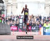 Alexander Munyao was thrilled to win the 2024 London Marathon, and paid tribute 2023 champion Kelvin Kipton.