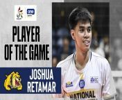 UAAP Game Highlights: Joshua Retamar orchestrates NU sweep of FEU from sunitha nu
