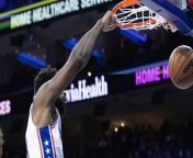 76ers Triumph in Game 3 with Embiid's Stellar 50-Point Outing from 50 aig anty