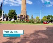 Hundreds of residents and visitors gathered in Victoria Park for the Anzac Day dawn and 11am ceremony on April 25, 2024. &#60;br/&#62;&#60;br/&#62;