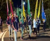 Anzac Day dawn service march at Sutherland, 2024. Video by Murray Trembath, the Leader