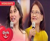 Mommy Grace supports her daughter Jerieh on EXpecially For You.&#60;br/&#62;&#60;br/&#62;Stream it on demand and watch the full episode on http://iwanttfc.com or download the iWantTFC app via Google Play or the App Store. &#60;br/&#62;&#60;br/&#62;Watch more It&#39;s Showtime videos, click the link below:&#60;br/&#62;&#60;br/&#62;Highlights: https://www.youtube.com/playlist?list=PLPcB0_P-Zlj4WT_t4yerH6b3RSkbDlLNr&#60;br/&#62;Kapamilya Online Live: https://www.youtube.com/playlist?list=PLPcB0_P-Zlj4pckMcQkqVzN2aOPqU7R1_&#60;br/&#62;&#60;br/&#62;Available for Free, Premium and Standard Subscribers in the Philippines. &#60;br/&#62;&#60;br/&#62;Available for Premium and Standard Subcribers Outside PH.&#60;br/&#62;&#60;br/&#62;Subscribe to ABS-CBN Entertainment channel! - http://bit.ly/ABS-CBNEantertainment&#60;br/&#62;&#60;br/&#62;Watch the full episodes of It’s Showtime on iWantTFC:&#60;br/&#62;http://bit.ly/ItsShowtime-iWantTFC&#60;br/&#62;&#60;br/&#62;Visit our official websites! &#60;br/&#62;https://entertainment.abs-cbn.com/tv/shows/itsshowtime/main&#60;br/&#62;http://www.push.com.ph&#60;br/&#62;&#60;br/&#62;Facebook: http://www.facebook.com/ABSCBNnetwork&#60;br/&#62;Twitter: https://twitter.com/ABSCBN &#60;br/&#62;Instagram: http://instagram.com/abscbn&#60;br/&#62; &#60;br/&#62;#ABSCBNEntertainment&#60;br/&#62;#ItsShowtime&#60;br/&#62;#LightsCameraShowtime