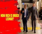 Discover how WWE made Brock Lesnar a multimillionaireExplore his &#36;25M net worth and lavish lifestyle #BrockLesnar #WWE #LuxuryLiving #MoneyMoves #BeastIncarnate