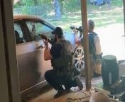 North Carolina shootout which killed four police officers filmed by neighbour hiding in homeSaing Chhoeun
