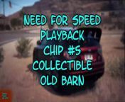 This video from NEED FOR SPEED PAYBACK and is for those of us that like to find and collect things. In this video, we will find my 5th CHIP COLLECTIBLE which can be found in the LIBERTY DESERT area of the map in an old barn.