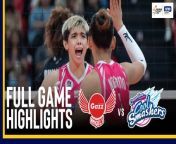 PVL Game Highlights: Creamline grounds Petro Gazz to keep title hopes alive from lab still alive