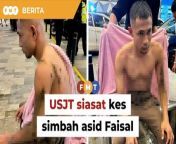 Suspek kedua yang ditahan bagi siasatan kes pemain Selangor FC Faisal Halim disimbah asid, direman lima hari bermula hari ini sehingga 11 Mei.&#60;br/&#62;&#60;br/&#62;Read More: https://www.freemalaysiatoday.com/category/nation/2024/05/07/first-suspect-in-faisal-halim-acid-attack-not-involved-say-cops/&#60;br/&#62;&#60;br/&#62;Laporan Lanjut: https://www.freemalaysiatoday.com/category/bahasa/tempatan/2024/05/07/unit-siasatan-jenayah-terkelas-siasat-kes-simbah-asid-faisal/&#60;br/&#62;&#60;br/&#62;Free Malaysia Today is an independent, bi-lingual news portal with a focus on Malaysian current affairs.&#60;br/&#62;&#60;br/&#62;Subscribe to our channel - http://bit.ly/2Qo08ry&#60;br/&#62;------------------------------------------------------------------------------------------------------------------------------------------------------&#60;br/&#62;Check us out at https://www.freemalaysiatoday.com&#60;br/&#62;Follow FMT on Facebook: https://bit.ly/49JJoo5&#60;br/&#62;Follow FMT on Dailymotion: https://bit.ly/2WGITHM&#60;br/&#62;Follow FMT on X: https://bit.ly/48zARSW &#60;br/&#62;Follow FMT on Instagram: https://bit.ly/48Cq76h&#60;br/&#62;Follow FMT on TikTok : https://bit.ly/3uKuQFp&#60;br/&#62;Follow FMT Berita on TikTok: https://bit.ly/48vpnQG &#60;br/&#62;Follow FMT Telegram - https://bit.ly/42VyzMX&#60;br/&#62;Follow FMT LinkedIn - https://bit.ly/42YytEb&#60;br/&#62;Follow FMT Lifestyle on Instagram: https://bit.ly/42WrsUj&#60;br/&#62;Follow FMT on WhatsApp: https://bit.ly/49GMbxW &#60;br/&#62;------------------------------------------------------------------------------------------------------------------------------------------------------&#60;br/&#62;Download FMT News App:&#60;br/&#62;Google Play – http://bit.ly/2YSuV46&#60;br/&#62;App Store – https://apple.co/2HNH7gZ&#60;br/&#62;Huawei AppGallery - https://bit.ly/2D2OpNP&#60;br/&#62;&#60;br/&#62;#BeritaFMT #SelangorFC #FaisalHalim #HusseinOmarKhan