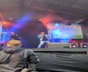 Blue and Peter Andre at MacMoray Festival from india blue film nick pop