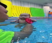 Cute Baby swimming in pool(1) from mini richard in swimming pool