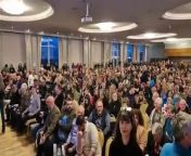 Up to 1000 people attended a public meeting in Buncrana on &#39;The People&#39;s Document,&#39; which sets out the principles of what campaigners say is a a &#39;true&#39; Defective Concrete Blocks 100% Redress Scheme. The meeting was held to hear the response of invited politicians to the document.