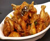 Ingredients:-&#60;br/&#62;For marination&#60;br/&#62;Chicken - 500gm&#60;br/&#62;chilli powder - 3/4 table spoon&#60;br/&#62;garam masala - 3/4 table spoon&#60;br/&#62;pepper powder - 1/2 table spoon&#60;br/&#62;cumin powder - 1/2 table spoon&#60;br/&#62;turmeric powder - 1/4 table spoon&#60;br/&#62;ginger garlic paste - 1 table spoon&#60;br/&#62;salt - 1/2 table spoon&#60;br/&#62;lemon juice - half in a piece&#60;br/&#62;For cooking&#60;br/&#62;cooking oil - 3 table spoon&#60;br/&#62;ginger garlic - 1/2 table spoon&#60;br/&#62;onion(chopped) - 1&#60;br/&#62;green chilli - 3&#60;br/&#62;curry leaves - few&#60;br/&#62;kashmiri chilli - 1/2 table spoon&#60;br/&#62;turmeric powder - 1/4 table spoon&#60;br/&#62;salt - 1/4 table spoon&#60;br/&#62;curd - 2 table spoon&#60;br/&#62;water - 100ml&#60;br/&#62;coriander leaves - chopped
