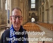 Dean of Peterborough Very Revd Chris Dalliston says there will be prayers for Posh at the cathedral on match day