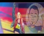Rhea Ripley &amp; Becky Lynch Segment - WWE RAW Chicago
