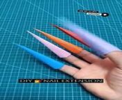 Line Art by Hits&#60;br/&#62;&#60;br/&#62;Nail Extensionfrom Paper &#124; Homemade DIY Idea &#124; Art and Craft Tutorial #papercraft #shorts&#60;br/&#62;&#60;br/&#62;Welcome to Line Art by Hits, your go-to channel for creative and innovative DIY art and craft tutorials! In this exciting video, we&#39;re exploring a unique and budget-friendly way to create stunning nail extensions using just paper! Yes, you heard it right – paper! This DIY idea is perfect for those looking to add a touch of creativity to their nail art routine without breaking the bank.&#60;br/&#62;&#60;br/&#62;Our step-by-step tutorial will guide you through the process of transforming ordinary paper into fabulous nail extensions, allowing you to unleash your imagination and customize your look to perfection. From choosing the right paper to mastering the art of shaping and applying the extensions, we&#39;ve got you covered every step of the way.&#60;br/&#62;&#60;br/&#62;Not only is this DIY project incredibly fun and easy to do, but it also offers endless possibilities for customization. Whether you prefer bold patterns, intricate designs, or elegant motifs, you can easily achieve your desired look with this innovative technique. Plus, since you&#39;re using paper, you can experiment with different textures, colors, and finishes to create truly one-of-a-kind nail art masterpieces.&#60;br/&#62;&#60;br/&#62;So, if you&#39;re ready to take your nail art game to the next level and unleash your inner artist, be sure to watch our tutorial till the end and give this DIY paper nail extension idea a try! Don&#39;t forget to subscribe to our channel for more inspiring art and craft tutorials, and be sure to hit the like button if you found this video helpful. Let&#39;s get creative together! #papercraft #shorts #craft #art #DIY #homemade #nailart #tutorial #creative #innovative #budgetfriendly #handmade #paperart #crafting #creativity #DIYnails #naildesigns #nailcare #beauty #fashion #lineartbyhits