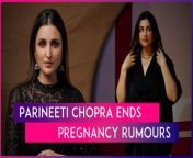 Parineeti Chopra&#39;s upcoming film ‘Amar Singh Chamkila’ with Diljit Dosanjh has been garnering attention lately. However, at the trailer launch event, the actress&#39; choice of outfit sparked speculation among netizens, who began to wonder if she was pregnant. However, Parineeti, on April 1, put an end to these swirling rumours, not with words, but with her attire for the film&#39;s promotions. Taking to her Instagram handle, Parineeti shared a video showcasing headlines from various media outlets before revealing her attire. She appeared in a pantsuit and accompanied the image with the caption, “Entering my fitted clothes era.” Parineeti had earlier clarified the speculations via an Instagram post wherein she indicated that her choice of clothing should not be misconstrued as a sign of pregnancy.&#60;br/&#62;