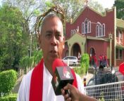 People need to be delivered from evil. This from Father Leslie Tang Kai, as he spoke to TV6 News, following the Good Friday stations of the cross in Scarborough Tobago. Elizabeth Williams was there and had more in this report