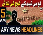 #PCB #headlines #pakistanteam #pmshehbazsharif #supremecourt #judges #adialajail #government &#60;br/&#62;&#60;br/&#62;Follow the ARY News channel on WhatsApp: https://bit.ly/46e5HzY&#60;br/&#62;&#60;br/&#62;Subscribe to our channel and press the bell icon for latest news updates: http://bit.ly/3e0SwKP&#60;br/&#62;&#60;br/&#62;ARY News is a leading Pakistani news channel that promises to bring you factual and timely international stories and stories about Pakistan, sports, entertainment, and business, amid others.&#60;br/&#62;&#60;br/&#62;Official Facebook: https://www.fb.com/arynewsasia&#60;br/&#62;&#60;br/&#62;Official Twitter: https://www.twitter.com/arynewsofficial&#60;br/&#62;&#60;br/&#62;Official Instagram: https://instagram.com/arynewstv&#60;br/&#62;&#60;br/&#62;Website: https://arynews.tv&#60;br/&#62;&#60;br/&#62;Watch ARY NEWS LIVE: http://live.arynews.tv&#60;br/&#62;&#60;br/&#62;Listen Live: http://live.arynews.tv/audio&#60;br/&#62;&#60;br/&#62;Listen Top of the hour Headlines, Bulletins &amp; Programs: https://soundcloud.com/arynewsofficial&#60;br/&#62;#ARYNews&#60;br/&#62;&#60;br/&#62;ARY News Official YouTube Channel.&#60;br/&#62;For more videos, subscribe to our channel and for suggestions please use the comment section.