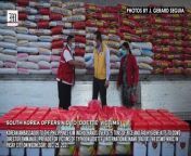 SOUTH KOREA OFFERS AID TO &#39;ODETTE&#39; VICTIMS&#60;br/&#62;&#60;br/&#62;Korean Ambassador to the Philippines Kim Inchul hands over 37.5 tons of rice and 740 hygiene kits to DSWD Director Emmanuel Privado for victims of Typhoon &#39;Odette&#39; (international name: Rai) at the DSWD-NROC in Pasay City on Wednesday, Dec. 29, 2021. Myca Magnolia M. Fischer, DFA Deputy Acting Secretary,also attended the event. &#60;br/&#62;&#60;br/&#62;PHOTOS BY J. GERARD SEGUIA&#60;br/&#62;&#60;br/&#62;Subscribe to The Manila Times Channel - https://tmt.ph/YTSubscribe&#60;br/&#62;&#60;br/&#62;Visit our website at https://www.manilatimes.net&#60;br/&#62;&#60;br/&#62;Follow us:&#60;br/&#62;Facebook - https://tmt.ph/facebook&#60;br/&#62;Instagram - https://tmt.ph/instagram&#60;br/&#62;Twitter - https://tmt.ph/twitter&#60;br/&#62;DailyMotion - https://tmt.ph/dailymotion&#60;br/&#62;&#60;br/&#62;Subscribe to our Digital Edition - https://tmt.ph/digital&#60;br/&#62;&#60;br/&#62;Check out our Podcasts:&#60;br/&#62;Spotify - https://tmt.ph/spotify&#60;br/&#62;Apple Podcasts - https://tmt.ph/applepodcasts&#60;br/&#62;Amazon Music - https://tmt.ph/amazonmusic&#60;br/&#62;Deezer: https://tmt.ph/deezer&#60;br/&#62;Stitcher: https://tmt.ph/stitcher&#60;br/&#62;Tune In: https://tmt.ph/tunein&#60;br/&#62;Soundcloud: https://tmt.ph/soundcloud&#60;br/&#62;&#60;br/&#62;#TheManilaTimes