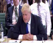 Boris Johnson is questioned over whether he said &#39;All the sex pests are supporting me&#39; as he is questioned over the Chris Pincher affair.