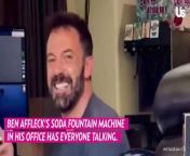 Ben Affleck’s Office Diet Coke and Diet Pepsi Fountain Sends the Internet Into Meltdown