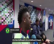 Brazil stars including Vinicius Junior praise Endrick after the 17-year-old scored the winner against England