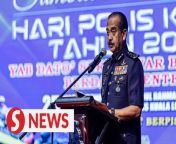 The police&#39;s Criminal Investigation Department (CID) achieved nearly a 95% arrest rate last year.&#60;br/&#62;&#60;br/&#62;In his Police Day speech on Monday (March 25), Inspector-General of Police Tan Sri Razarudin Husain also said in drug eradication efforts, the Narcotics Crime Investigation Department (NCID) busted 273 syndicates and arrested 908 individuals nationwide while also making seizures worth RM482.95mil throughout 2023.&#60;br/&#62;&#60;br/&#62;Razarudin added that a total of 18,221 operations were conducted by the Commercial Crime Investigation Department (CCID) which led to the arrest of 22,911 individuals for various commercial crime cases last year.&#60;br/&#62;&#60;br/&#62;Read more at https://tinyurl.com/ybatjs9x&#60;br/&#62;&#60;br/&#62;WATCH MORE: https://thestartv.com/c/news&#60;br/&#62;SUBSCRIBE: https://cutt.ly/TheStar&#60;br/&#62;LIKE: https://fb.com/TheStarOnline