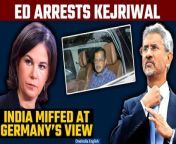 India&#39;s Ministry of External Affairs sternly protests Germany&#39;s commentary on Delhi CM Arvind Kejriwal&#39;s arrest by the Enforcement Directorate, citing interference in judicial autonomy. Germany&#39;s Deputy Chief of Mission was summoned for clarification. Meanwhile, Kejriwal&#39;s arrest, connected to a money laundering probe, sparks domestic political turmoil, with AAP vowing to govern from jail and BJP demanding resignation. &#60;br/&#62; &#60;br/&#62; &#60;br/&#62;#ArvindKejriwal #Kejriwalarrest #Kejriwal #DelhiCM #EDKejriwal #EDsummon #Politics #PMModi #Worldnews #Oneindia #Oneindianews &#60;br/&#62;~HT.178~PR.152~ED.194~GR.123~